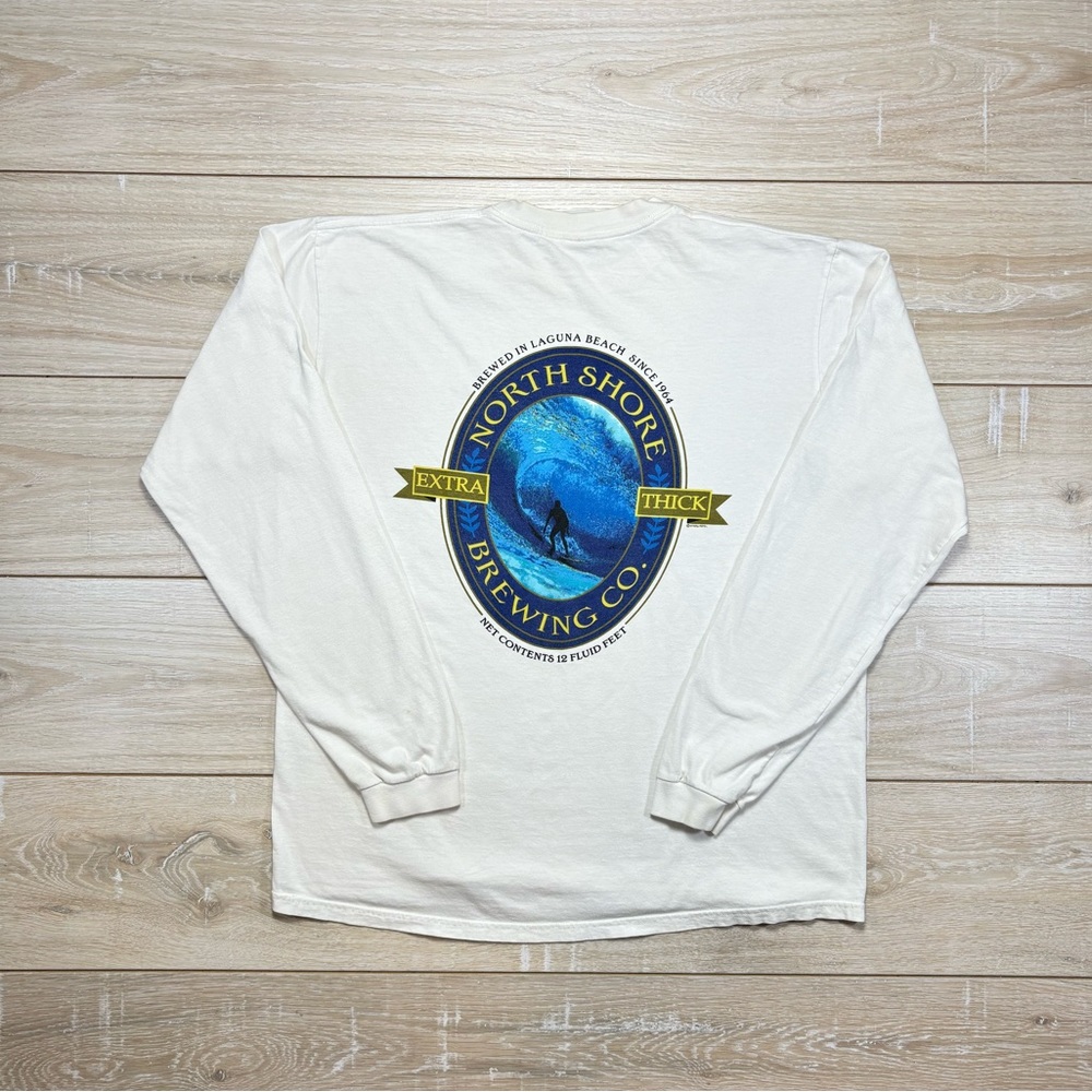 Vintage Y2K Brewing Beer Long sleeve tee | Size M